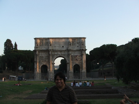 At the Roman Forum, Italy