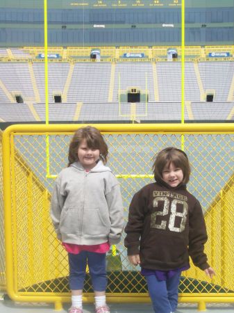 the twins at Lambeau Field