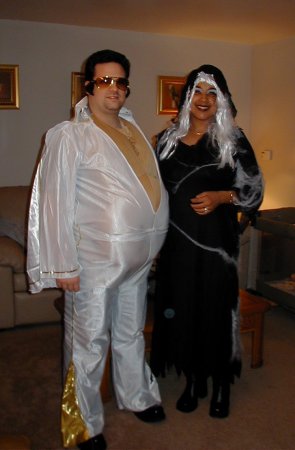 Me & Melissa on Halloween