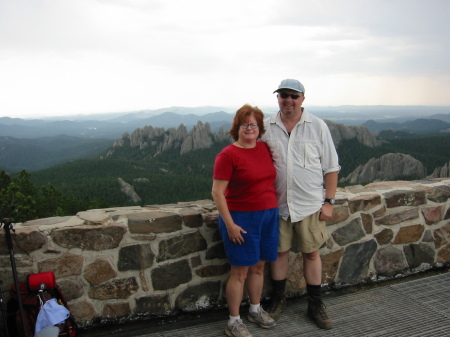 Bill & Christina on Harney Peak