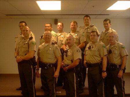 Me and some co-workers in Riverside County Ca.