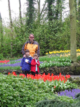 at the Keukenhof, Lisse, The Netherlands...