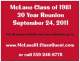 MCLANE '81 REUNION -call (559)246.6778 for info! reunion event on Sep 24, 2011 image