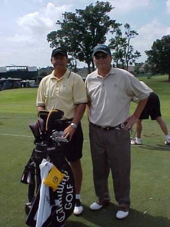 My caddie and me