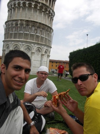 Pizza in Pisa