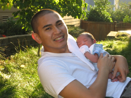 Eric and Baby Matias