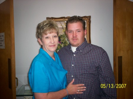 Connie & youngest son Chad