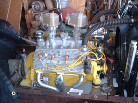 ford flathead v-8-----8ba---vintage engine!