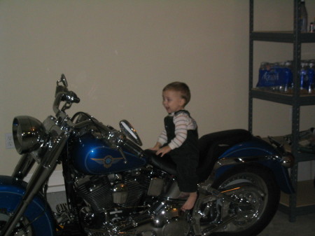 Solomon on the Harley