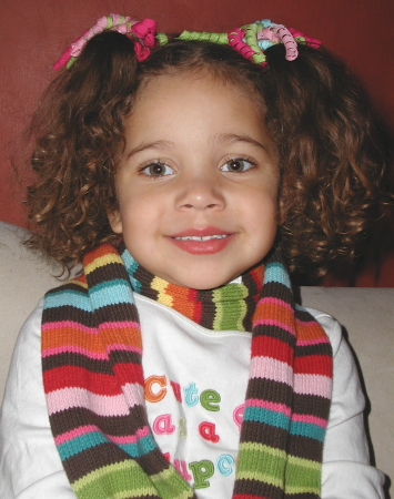 Reigna's cute as a cupcake - Dec. 07