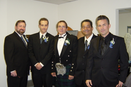 Wedding Dec 1st 2007 The Guys