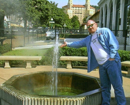 Me at Hot Springs, AR on my 16th anniversary with Anola Randles-Frank