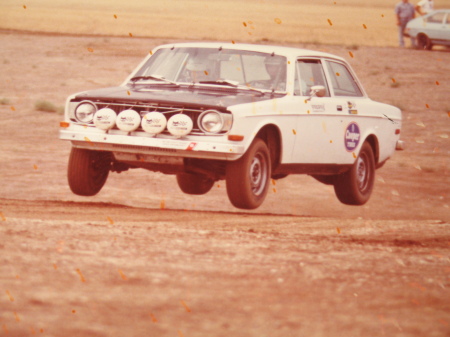 Wayne and John's race car...1975