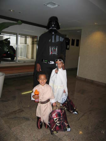 Halloween 2007- Jedi Family