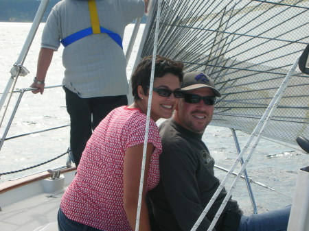 Sailing on Elliot Bay, WA