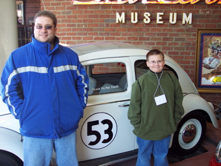 Mike & Lucas (and Herbie)