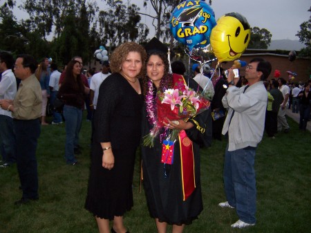 My oldest graduating from UCR.  1 of my 3 prides and joys!!