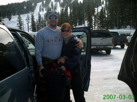 Mt. Bachelor in Oregon -- snow time