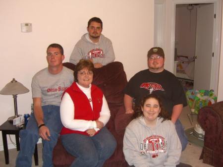 Christmas 2007- Go Buckeyes!