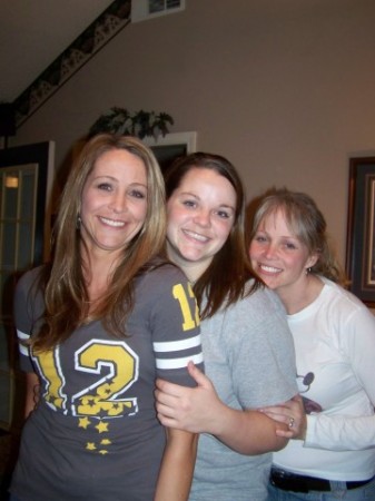 Me and my sisters Kristina and Angie