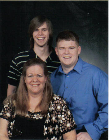 Me and my other 2 sons, Wesley and Joseph Jan 2007