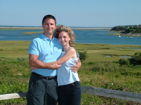 Karen and I at the Cape, 2006