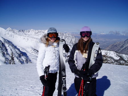 Girls at Summit, Snowbird, Utah