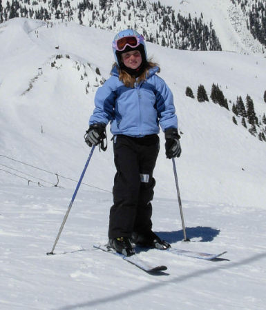 Skiing at A-Basin, 2007