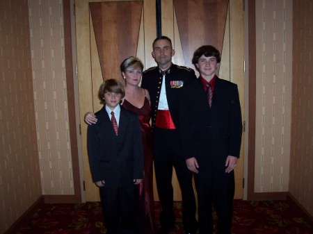 Our last USMC Ball before retirement (2006)