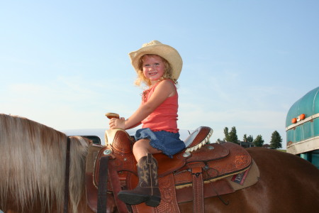 My monkey at the horse show in 05