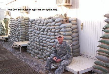 My husband in Iraq