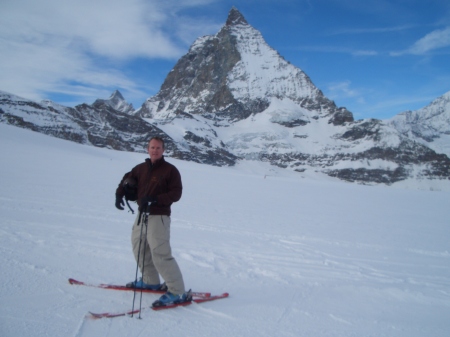 Skiing in Zermatt