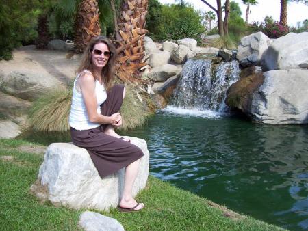 Me at Palm Springs visiting my sister Pam