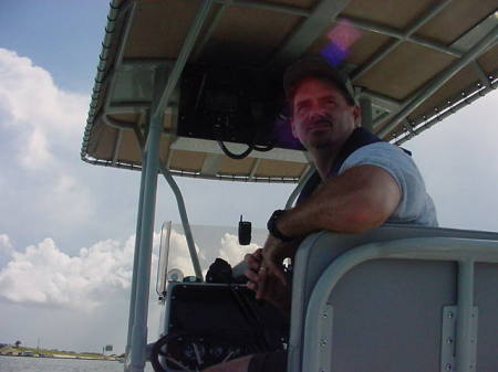 On Boat in Cocoa Beach
