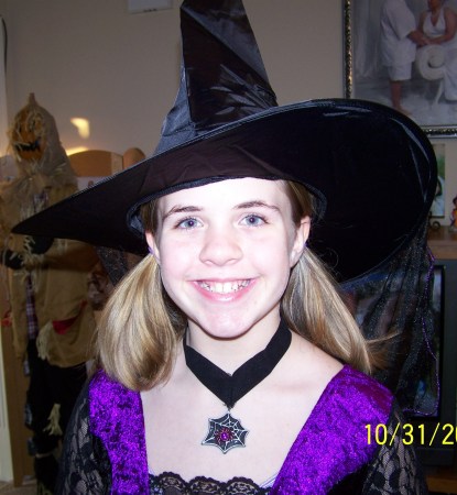 my little witch....lol