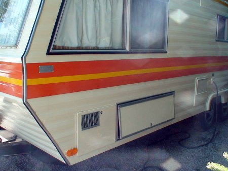 1974 trailer restore - finished #1