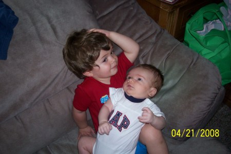 Dylan and his cousin Brody