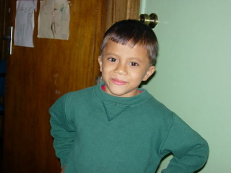 Juan (age 6) in Guatemala at start of adoption process