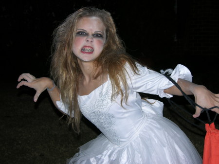 Hannah as the Ghost Bride