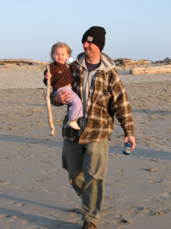 Aaron and Rowan, South Jetty