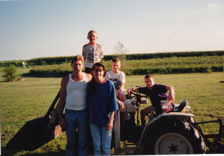 all of us at mom& dads 1995