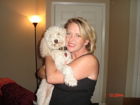 Me and my baby poodle