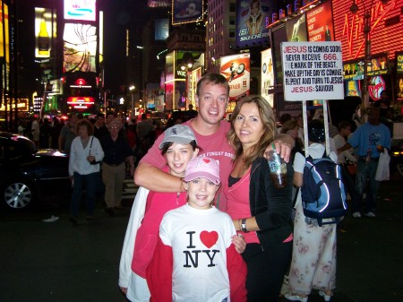 My family in New York 2007