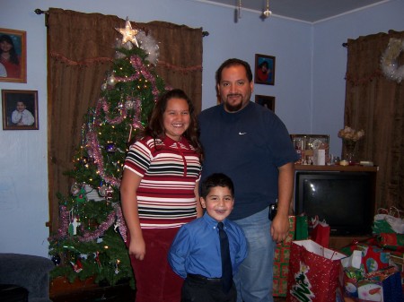 Me and my kids Christmas'07