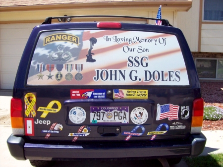 Moms Jeep-Dedicated to my brother