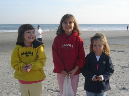 My three girls in Myrtle beach