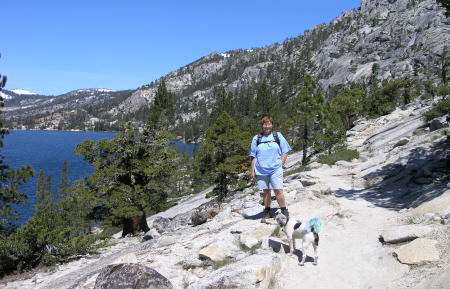 Hiking at Echo Lake