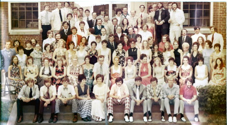 " Class of 1964 * (TEN YEARS LATER) -in 1974