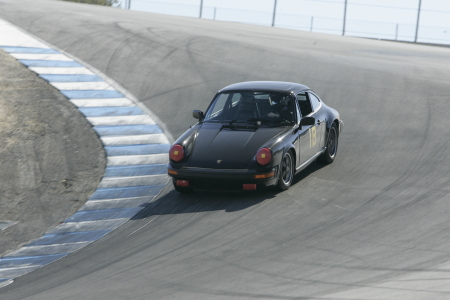 Me and the 911 traversing the Cork Screw at Laguna Seca Raceway