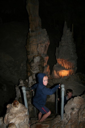 Caving with the family